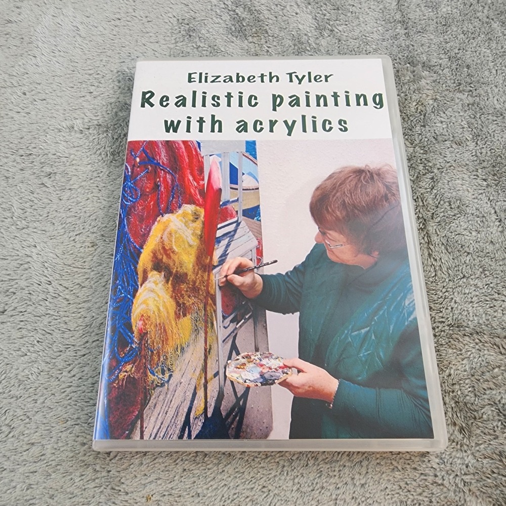 Realistic painting with acrylics Elizabeth Tyler teaching DVD